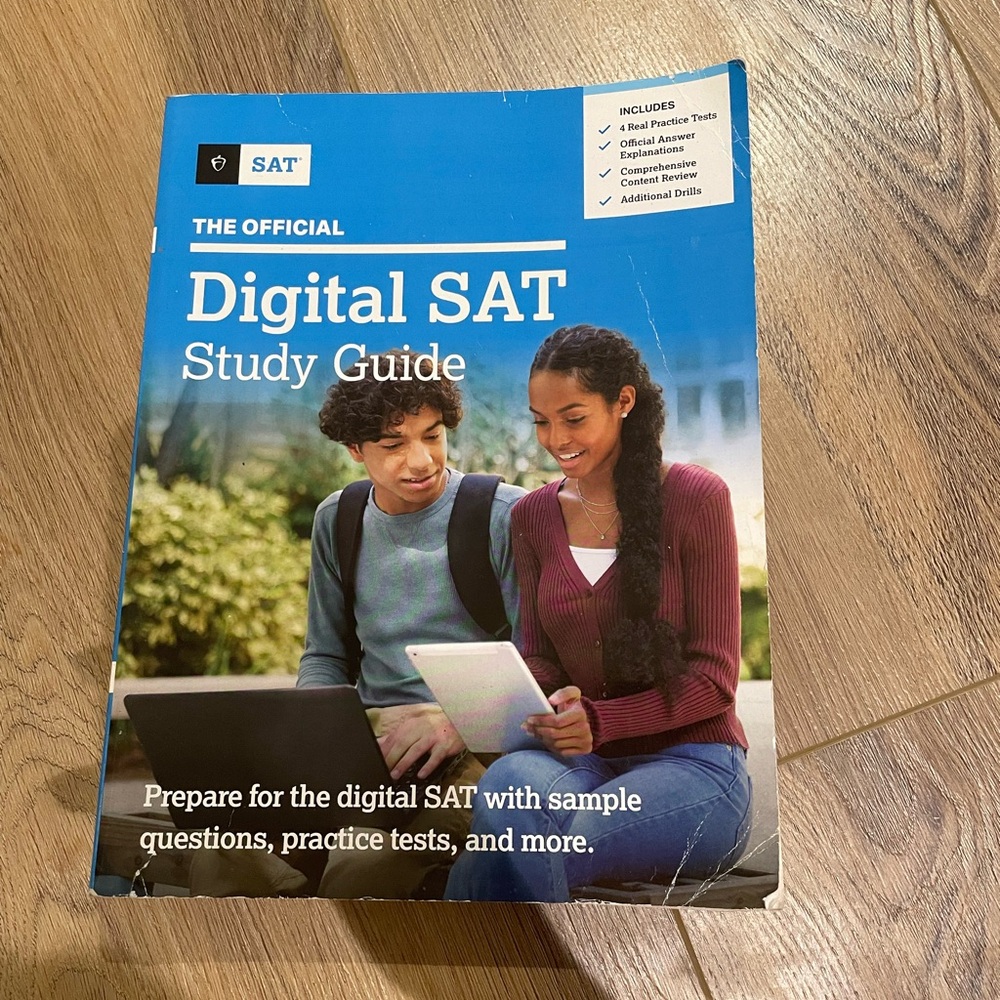 Digital SAT Study Guide - Blue Cover - Picture 1 of 1